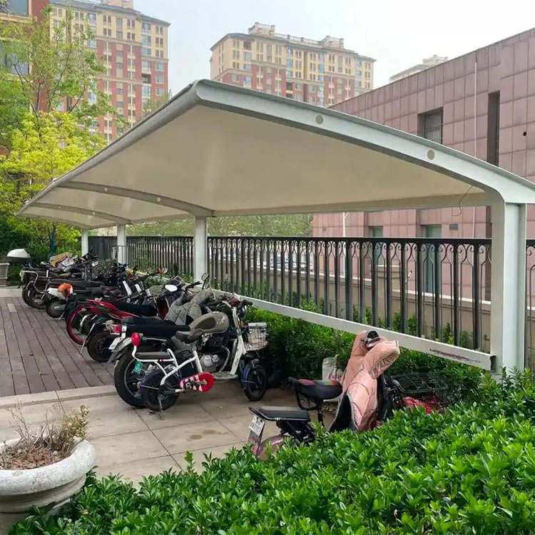 湘潭膜结构电动车棚